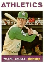 1964 Topps Baseball Cards      075      Wayne Causey